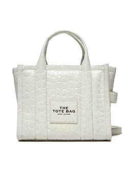 Marc Jacobs Torebka The Croc Embossed Tote Bag H022L01RE22 Écru ze sklepu MODIVO w kategorii Torebki damskie - zdjęcie 181131592