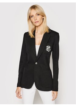 Polo Ralph Lauren Marynarka Blz 211795348001 Czarny Slim Fit ze sklepu MODIVO w kategorii Marynarki damskie - zdjęcie 181131600