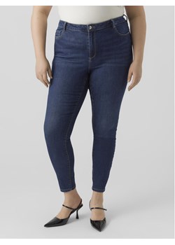 Vero Moda Curve Jeansy Phia 10285012 Granatowy Skinny Fit ze sklepu MODIVO w kategorii Jeansy damskie - zdjęcie 181131762