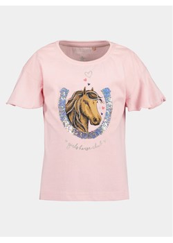 Blue Seven T-Shirt 702305 X Różowy Regular Fit ze sklepu MODIVO w kategorii Bluzki dziewczęce - zdjęcie 181131804