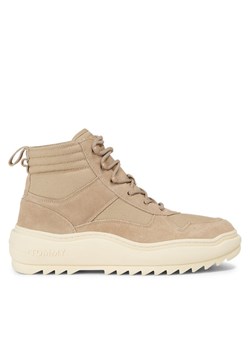 Tommy Jeans Trzewiki Tjm Mix Material Boot EM0EM01245 Khaki ze sklepu MODIVO w kategorii Buty zimowe męskie - zdjęcie 181131843