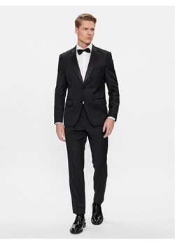 Boss Garnitur H-Huge 50493306 Czarny Slim Fit ze sklepu MODIVO w kategorii Garnitury męskie - zdjęcie 181131901