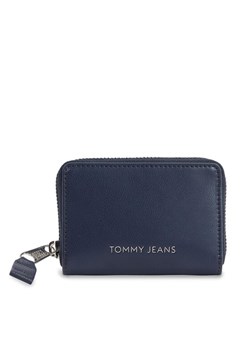 Tommy Jeans Mały Portfel Damski Tjw Ess Must Small Za AW0AW15833 Granatowy ze sklepu MODIVO w kategorii Portfele damskie - zdjęcie 181132100