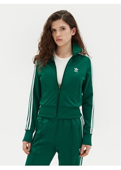 adidas Bluza adicolor Classics Firebird JC8262 Zielony Regular Fit ze sklepu MODIVO w kategorii Bluzy damskie - zdjęcie 181132333