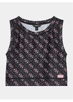 Guess Top J4RI36 MC01P Czarny Slim Fit ze sklepu MODIVO w kategorii Bluzki dziewczęce - zdjęcie 181132413