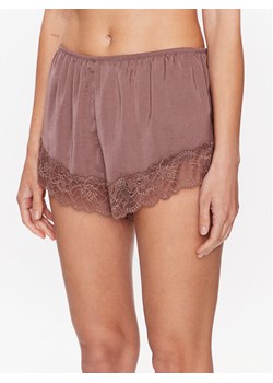 Hunkemöller Szorty piżamowe Spun 201717 Brązowy Feminine Fit ze sklepu MODIVO w kategorii Piżamy damskie - zdjęcie 181132462