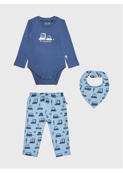 Blue Seven Komplet body i spodnie 473165 Granatowy Regular Fit ze sklepu MODIVO w kategorii Komplety niemowlęce - zdjęcie 181132463