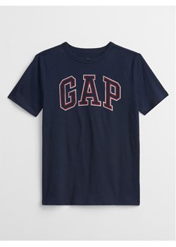 Gap T-Shirt 473269-03 Granatowy Regular Fit ze sklepu MODIVO w kategorii T-shirty chłopięce - zdjęcie 181132472