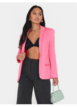 Brave Soul Marynarka LJK-TIFFANYPINK Różowy Straight Fit - id: 0000303995485 - marki BRAVE SOUL - 181132603 Brave Soul Marynarka LJK-TIFFANYPINK Różowy Straight Fit ze sklepu MODIVO w kategorii Marynarki damskie - zdjęcie 181132603