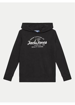 Jack&Jones Junior Bluza Forest 12249715 Czarny Standard Fit ze sklepu MODIVO w kategorii Bluzy chłopięce - zdjęcie 181132642