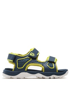 Jack Wolfskin Sandały Taracp Beach Sandal K 4039531 Turkusowy ze sklepu MODIVO w kategorii Sandały dziecięce - zdjęcie 181132644