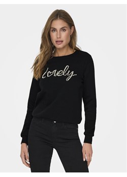 ONLY Bluza Amy 15331042 Czarny Regular Fit ze sklepu MODIVO w kategorii Bluzy damskie - zdjęcie 181132700