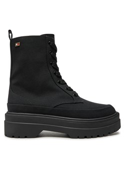 Tommy Hilfiger Botki FW0FW08200 Czarny ze sklepu MODIVO w kategorii Botki - zdjęcie 181132764