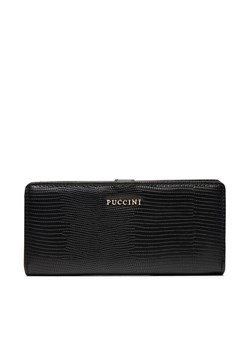 Puccini Duży Portfel Damski BLP837B Czarny ze sklepu MODIVO w kategorii Portfele damskie - zdjęcie 181132940