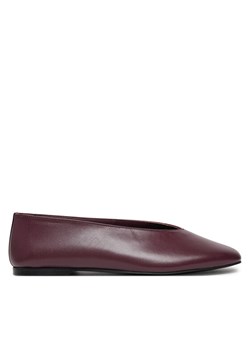 Calvin Klein Baleriny HW0HW02441 Bordowy ze sklepu MODIVO w kategorii Balerinki - zdjęcie 181132942