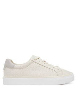 Calvin Klein Sneakersy Vulc Lace Up - Jacq HW0HW02412 Écru ze sklepu MODIVO w kategorii Trampki damskie - zdjęcie 181133033
