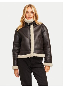 JJXX Kurtka z imitacji skóry Yolanda 12259326 Brązowy Regular Fit ze sklepu MODIVO w kategorii Kurtki damskie - zdjęcie 181133314