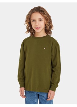 Tommy Hilfiger Bluzka Essential KB0KB08576 Zielony Regular Fit ze sklepu MODIVO w kategorii T-shirty chłopięce - zdjęcie 181133320