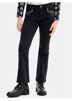 Desigual Jeansy 23WGDD06 Czarny Regular Fit ze sklepu MODIVO w kategorii Spodnie dziewczęce - zdjęcie 181133352