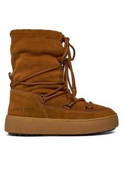 Moon Boot Śniegowce Ltrack Suede 24501100001 Brązowy ze sklepu MODIVO w kategorii Śniegowce damskie - zdjęcie 181133383