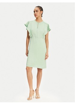 BOSS Sukienka letnia Deliniara 50537402 Zielony Regular Fit ze sklepu MODIVO w kategorii Sukienki - zdjęcie 181133393