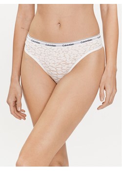 Calvin Klein Underwear Figi brazylijskie 000QD5233E Biały ze sklepu MODIVO w kategorii Majtki damskie - zdjęcie 181133554