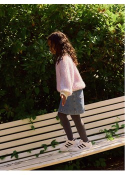 Vero Moda Girl Sweter Juliette 10272978 Fioletowy Regular Fit ze sklepu MODIVO w kategorii Swetry dziewczęce - zdjęcie 181133634