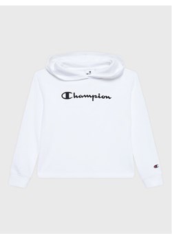 Champion Bluza 404601 Biały Custom Fit ze sklepu MODIVO w kategorii Bluzy dziewczęce - zdjęcie 181133673
