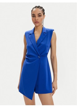 Patrizia Pepe Kombinezon 2T0058/A049-CA01 Granatowy Regular Fit ze sklepu MODIVO w kategorii Kombinezony damskie - zdjęcie 181133750