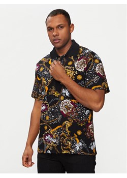 Just Cavalli Polo 75OAG6R0 Czarny Regular Fit ze sklepu MODIVO w kategorii T-shirty męskie - zdjęcie 181133931