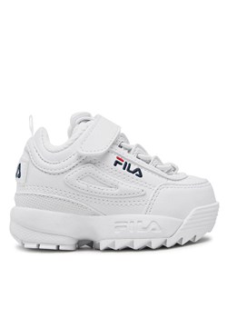 Fila Sneakersy Disruptor E Infants 1011298.1FG Biały ze sklepu MODIVO w kategorii Buciki niemowlęce - zdjęcie 181133941