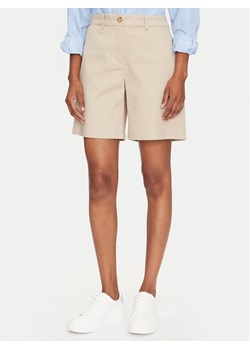 Gant Szorty materiałowe 4020119 Beżowy Regular Fit ze sklepu MODIVO w kategorii Szorty - zdjęcie 181133972