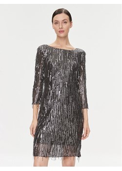 Bruuns Bazaar Sukienka koktajlowa BBW3759 Czarny Regular Fit ze sklepu MODIVO w kategorii Sukienki - zdjęcie 181133980