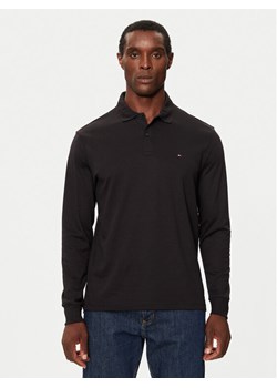 Tommy Hilfiger Polo MW0MW37317 Czarny Regular Fit ze sklepu MODIVO w kategorii T-shirty męskie - zdjęcie 181133982