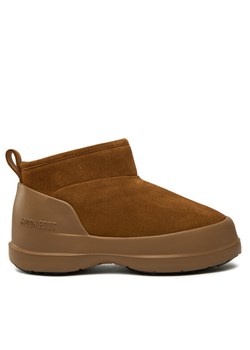Moon Boot Śniegowce Luna Low Suede Boot 80D2480040 Brązowy ze sklepu MODIVO w kategorii Śniegowce damskie - zdjęcie 181133994