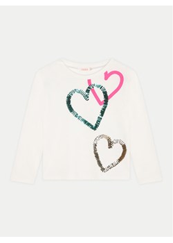 Billieblush Bluzka U20484 Écru Regular Fit ze sklepu MODIVO w kategorii Bluzki dziewczęce - zdjęcie 181134164