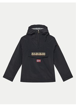 Napapijri Kurtka anorak Rainforest Sum 4 NP0A4GGD M Czarny Regular Fit ze sklepu MODIVO w kategorii Kurtki chłopięce - zdjęcie 181134193