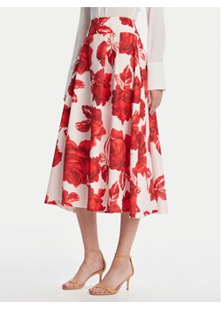 ARTIGLI Spódnica midi ACGO002398 325 Czerwony Regular Fit ze sklepu MODIVO w kategorii Spódnice - zdjęcie 181134210