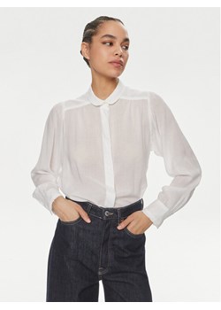 Lee Koszula Shirred 112351208 Biały Relaxed Fit ze sklepu MODIVO w kategorii Koszule damskie - zdjęcie 181134313