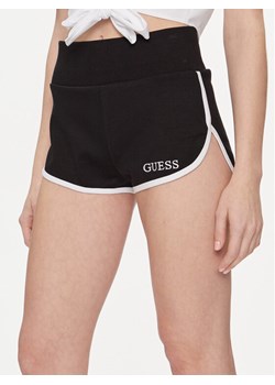 Guess Szorty sportowe E4GD04 KBP41 Czarny Relaxed Fit ze sklepu MODIVO w kategorii Szorty - zdjęcie 181134342