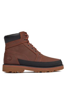 Timberland Trapery Courma Kid Boot W/ Rand TB0A62WNF131 Brązowy ze sklepu MODIVO w kategorii Buty zimowe dziecięce - zdjęcie 181134363