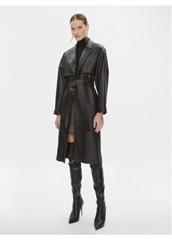 Calvin Klein Trencz K20K206719 Czarny Regular Fit ze sklepu MODIVO w kategorii Płaszcze damskie - zdjęcie 181134381