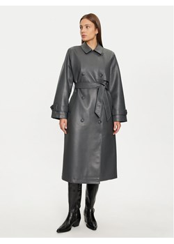 Vero Moda Trencz Amalie 10300822 Szary Regular Fit ze sklepu MODIVO w kategorii Płaszcze damskie - zdjęcie 181134530