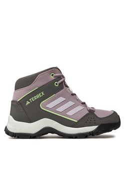 adidas Trekkingi Terrex Hyperhiker Mid Hiking IE7610 Fioletowy ze sklepu MODIVO w kategorii Buty trekkingowe dziecięce - zdjęcie 181134540