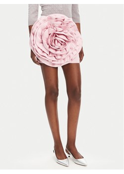 ROTATE Spódnica mini 1137841011 Różowy Slim Fit ze sklepu MODIVO w kategorii Spódnice - zdjęcie 181134611