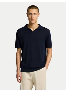 Selected Homme Polo Mattis 16096197 Granatowy Regular Fit ze sklepu MODIVO w kategorii T-shirty męskie - zdjęcie 181134762