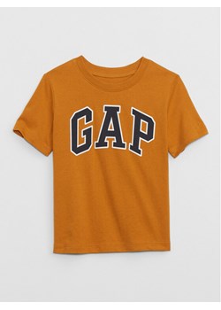 Gap T-Shirt 748026-05 Brązowy Regular Fit ze sklepu MODIVO w kategorii T-shirty chłopięce - zdjęcie 181134863