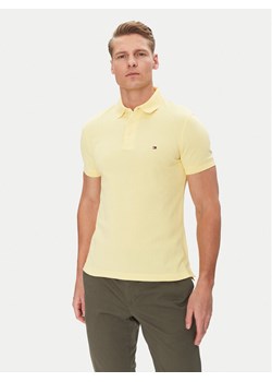 Tommy Hilfiger Polo 1985 MW0MW17771 Żółty Slim Fit - id: 0000304650352 - marki Tommy Hilfiger - 181134904 Tommy Hilfiger Polo 1985 MW0MW17771 Żółty Slim Fit ze sklepu MODIVO w kategorii T-shirty męskie - zdjęcie 181134904