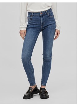 Vila Jeansy Sarah 14082132 Granatowy Skinny Fit ze sklepu MODIVO w kategorii Jeansy damskie - zdjęcie 181135001