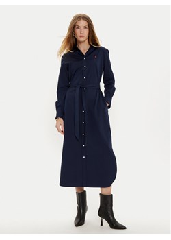 Polo Ralph Lauren Sukienka koszulowa 211944007003 Granatowy Regular Fit ze sklepu MODIVO w kategorii Sukienki - zdjęcie 181135052